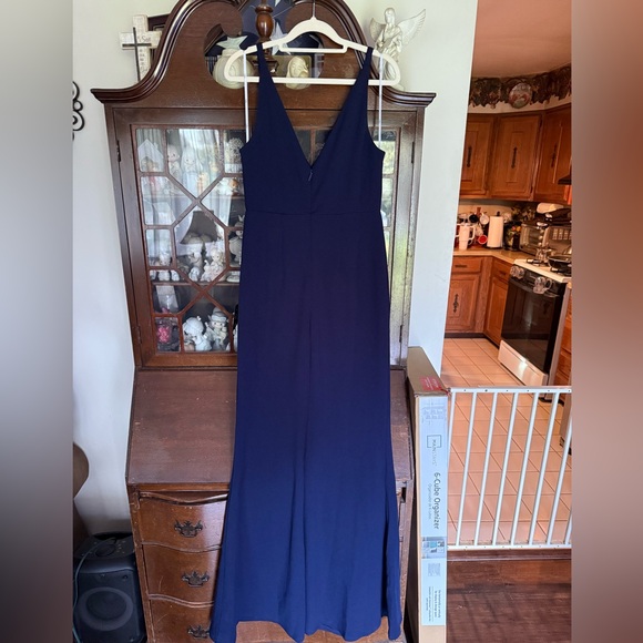 Lulu's Deep Blue Maxi Dress - Picture 5 of 9